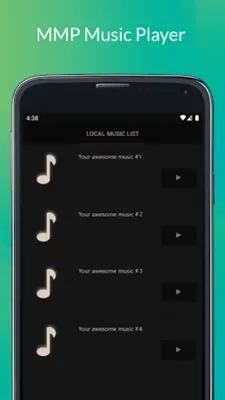 MMP Music Player android App screenshot 2